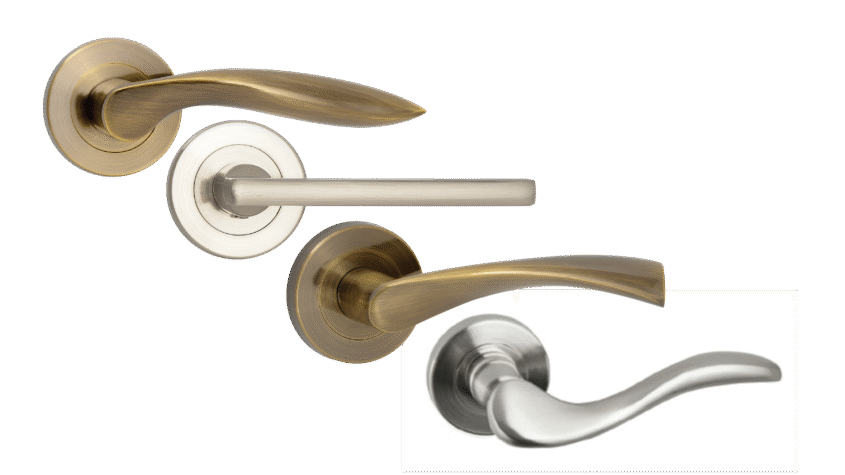 Aluminium door handle