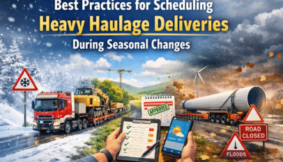 Best Practices for Scheduling Heavy Haulage Deliveries During Seasonal Changes in the UK