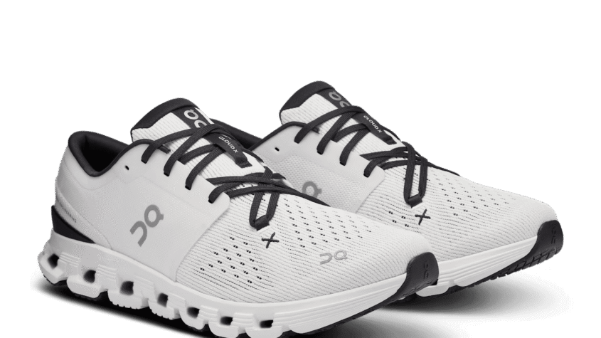 On Cloud X 4 Tenis en Color Marfil