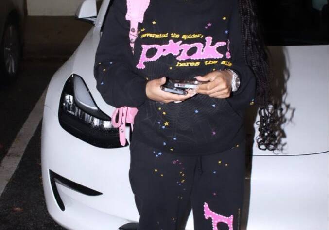 Spider Sweatshirt Front Side View