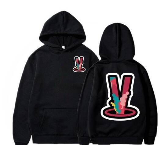 Vlone Circle V Logo Hoodie