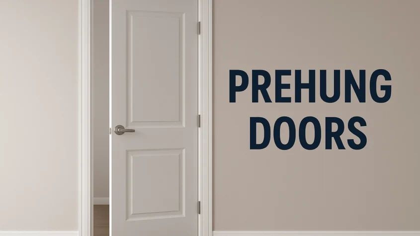 The Canadian Homeowner’s Guide to Prehung Doors: A Smart Investment for Efficiency and Style
