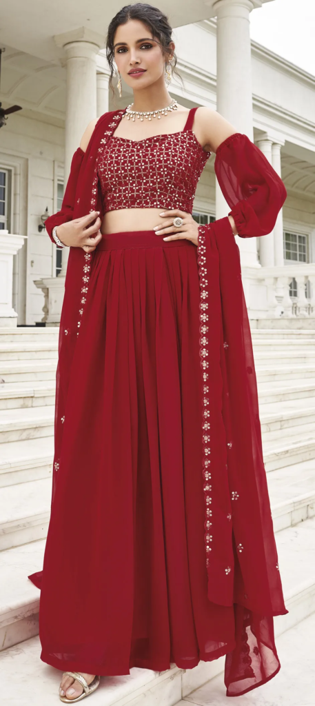 crop-top-lehenga